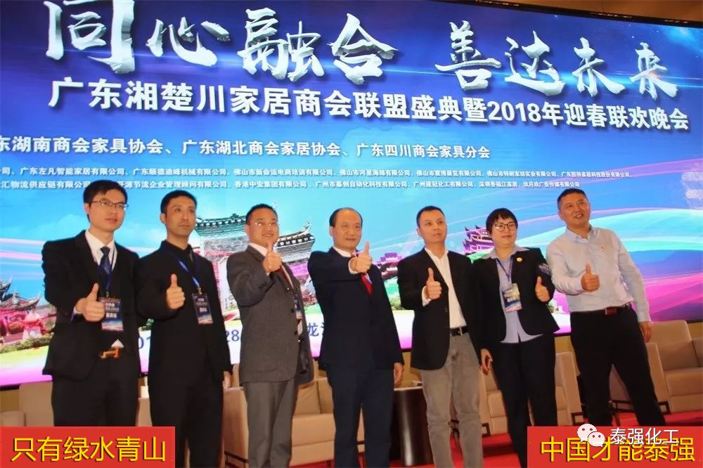 泰強化工受邀出席廣東湘楚川家居商會聯(lián)盟盛典暨2018迎春聯(lián)歡晚會(圖5)